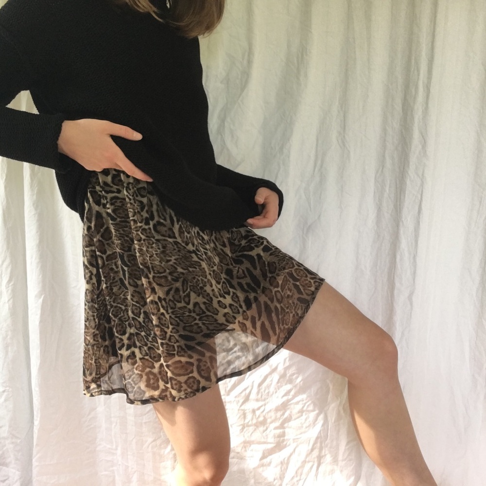 Forever 21 cheetah print sundress